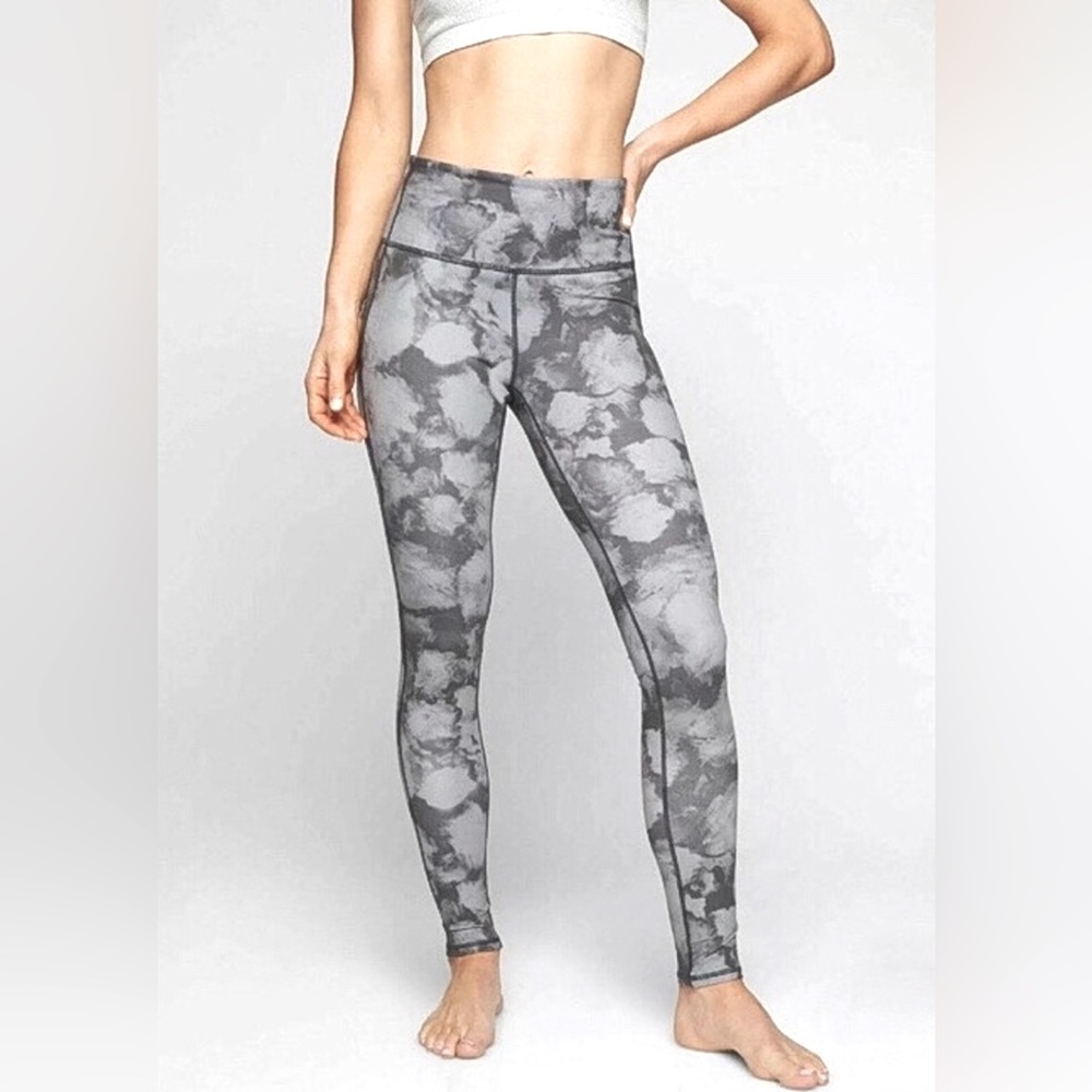 Athleta Chataranga high rise Floral Crush Leggings XL